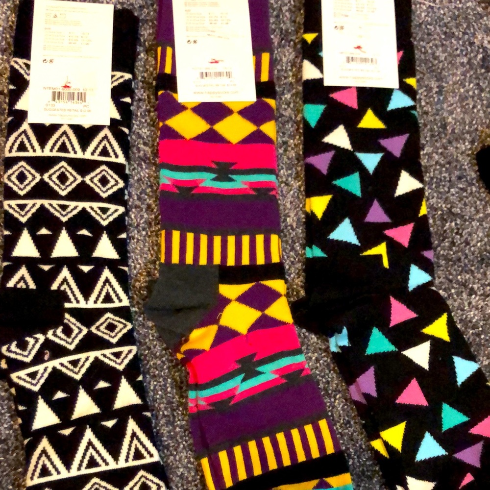 Bundle of 3 pairs of Long Happy Socks